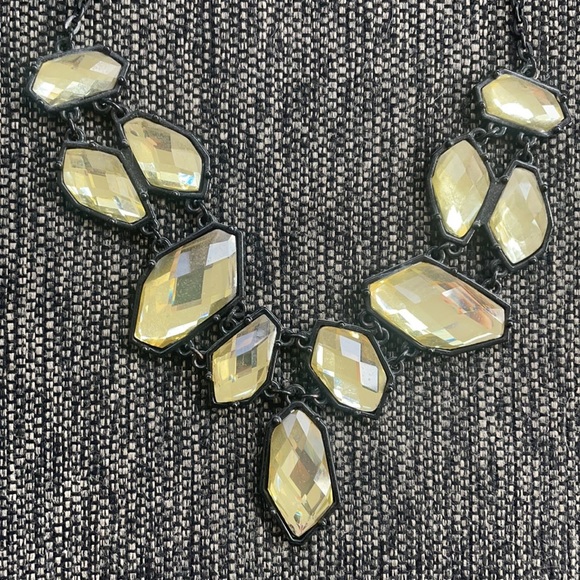 Statement Rhinestone Necklace - Picture 3 of 5